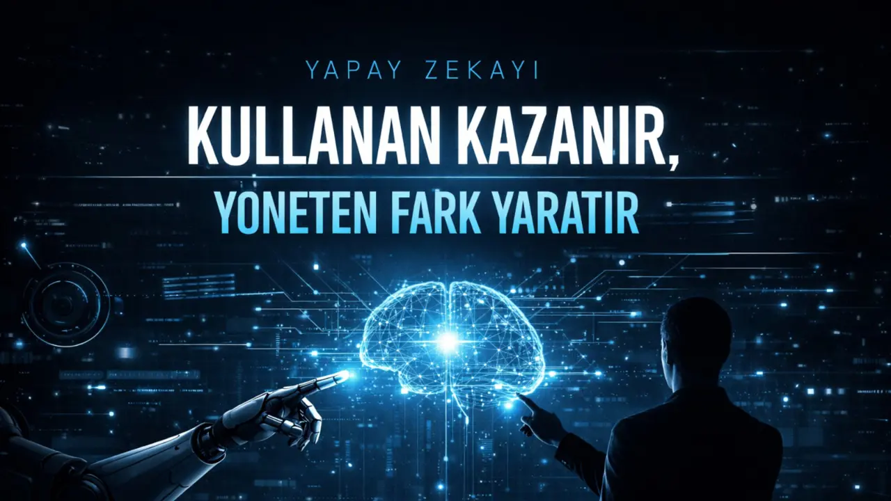 Yapay Zekayı Kullanan Kazanır, Yöneten Fark Yaratır