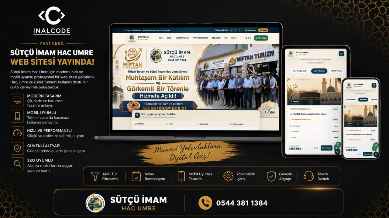 Sütçü İmam Turizm - Hac, Umre ve Kültür Turu