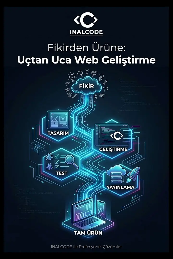Fikirden Ürüne: Uçtan Uca Web Geliştirme